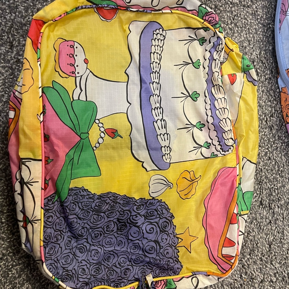 Baggu medium packing cube Cake print